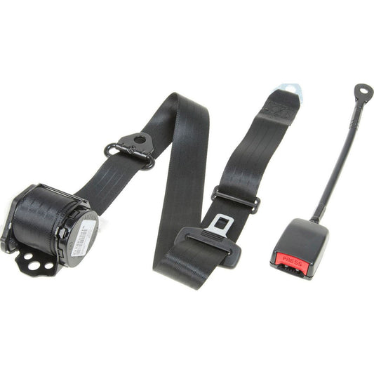 APV Seat Belt 90/90 Vertically Mounted On Pillar(TRI) 350mm Stalk K7630S