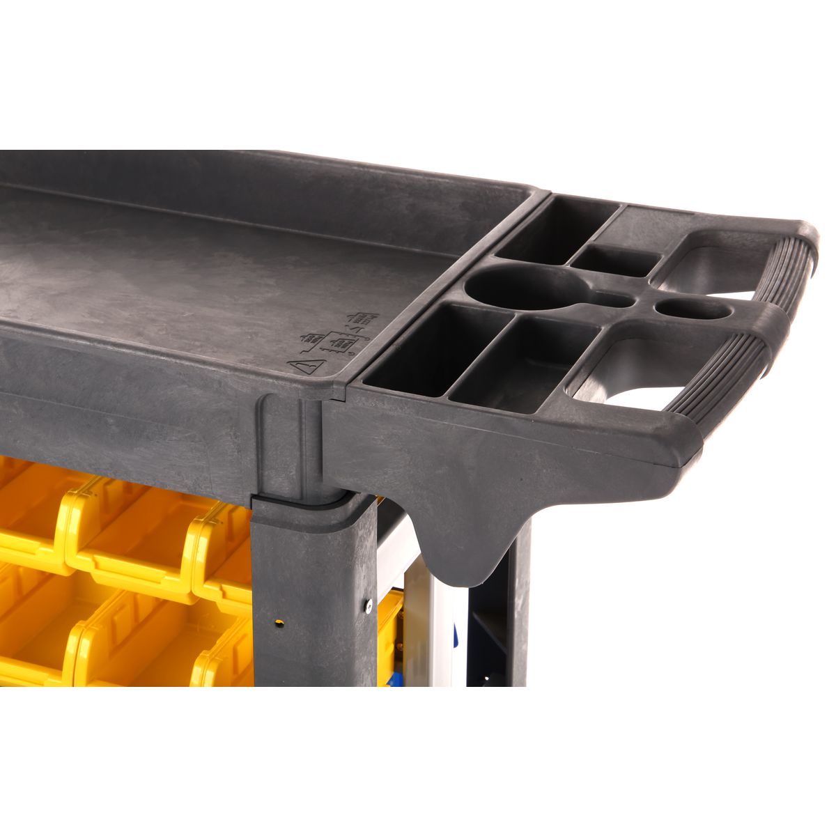 Trade Quip Workshop Trolley With 32 Bins 6046