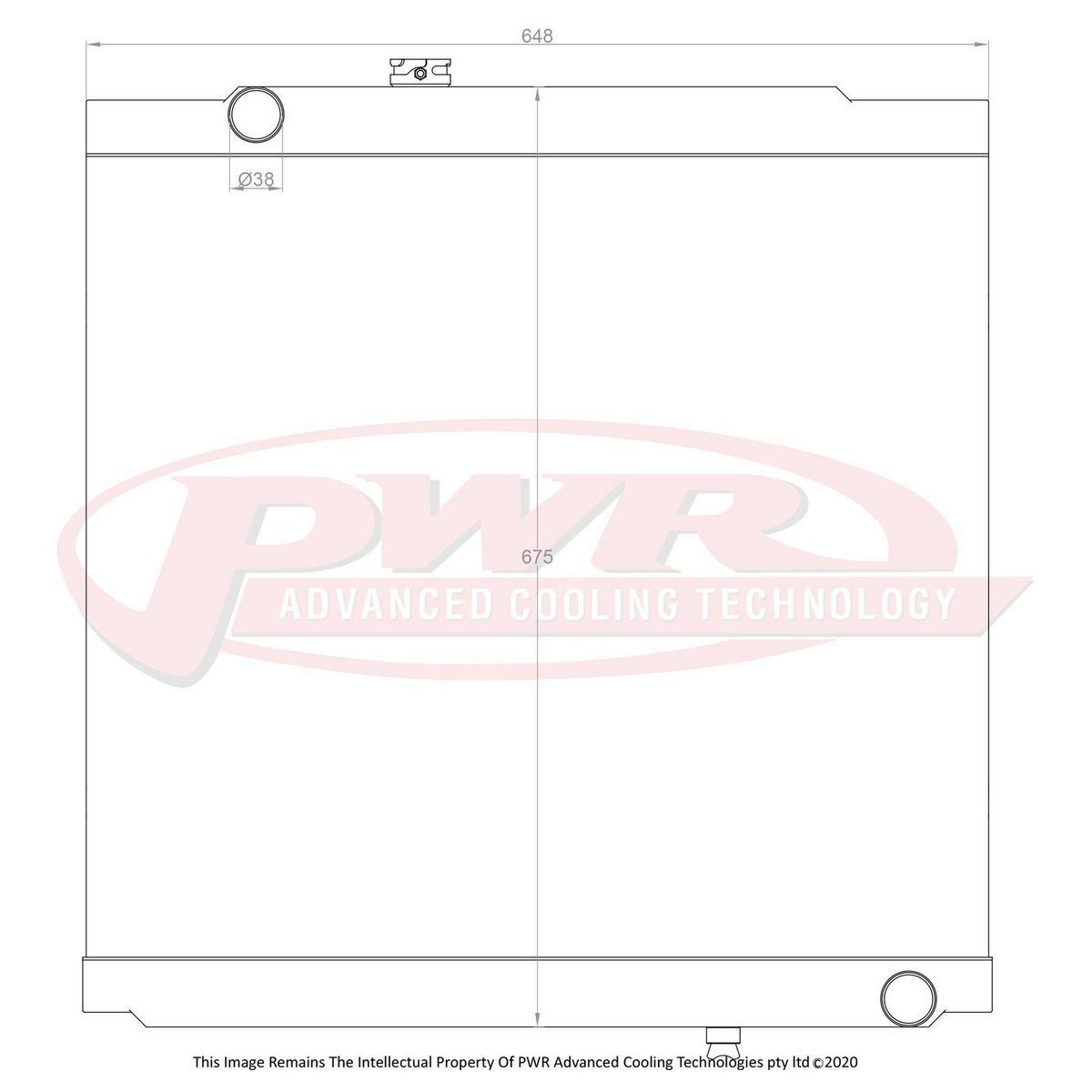 PWR Radiator 42mm fits Toyota Hilux Surf KZN185/Prado KZJ95 PWR56824