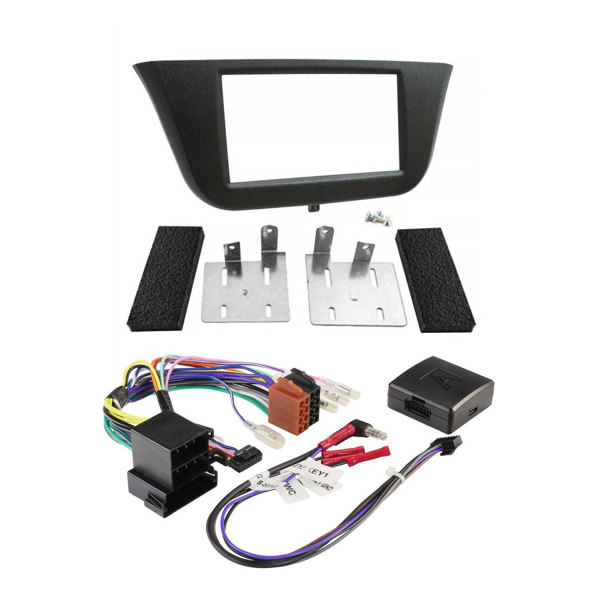 Aerpro Double Din Headunit Installation Kit Black Suits Iveco Daily FP8133K