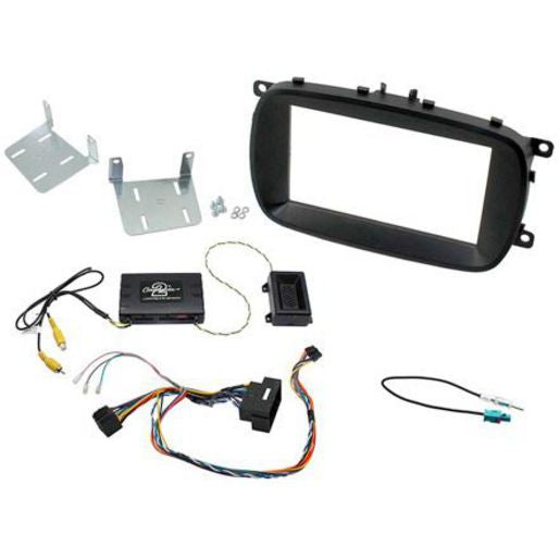 Aerpro Double Din Headunit Installation Kit Black Suits Fiat 500X FP8125K