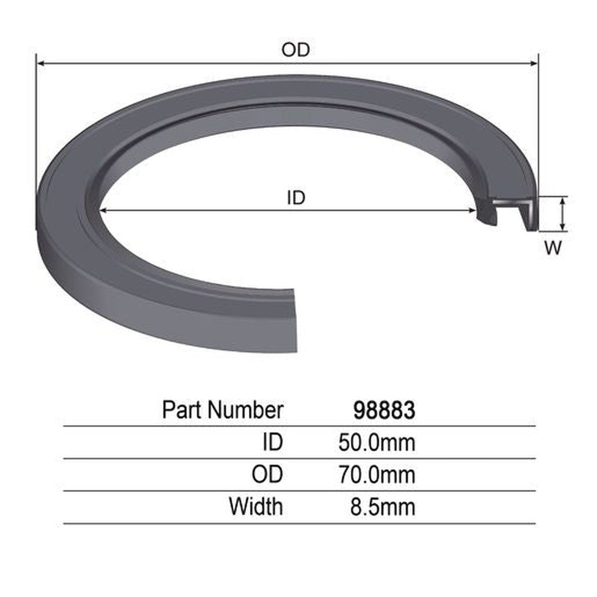 Kelpro Oil Seal 98883