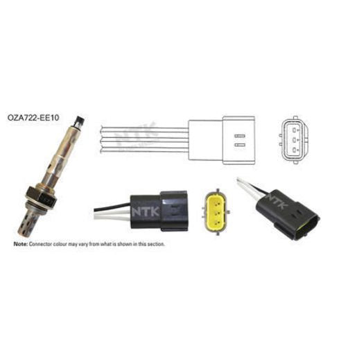 NTK Oxygen Lambda Sensor OZA722-EE10
