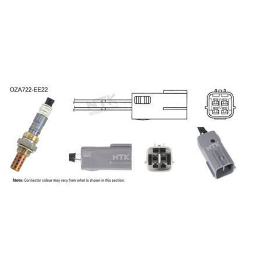 NTK Oxygen Lambda Sensor OZA722-EE22