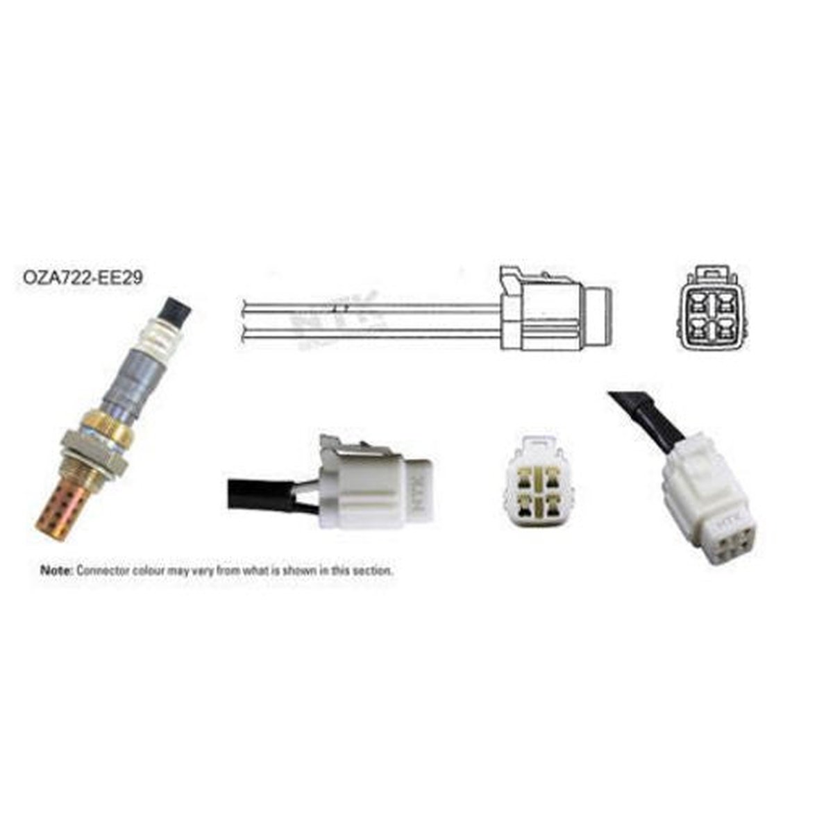 NTK Oxygen Lambda Sensor OZA722-EE29