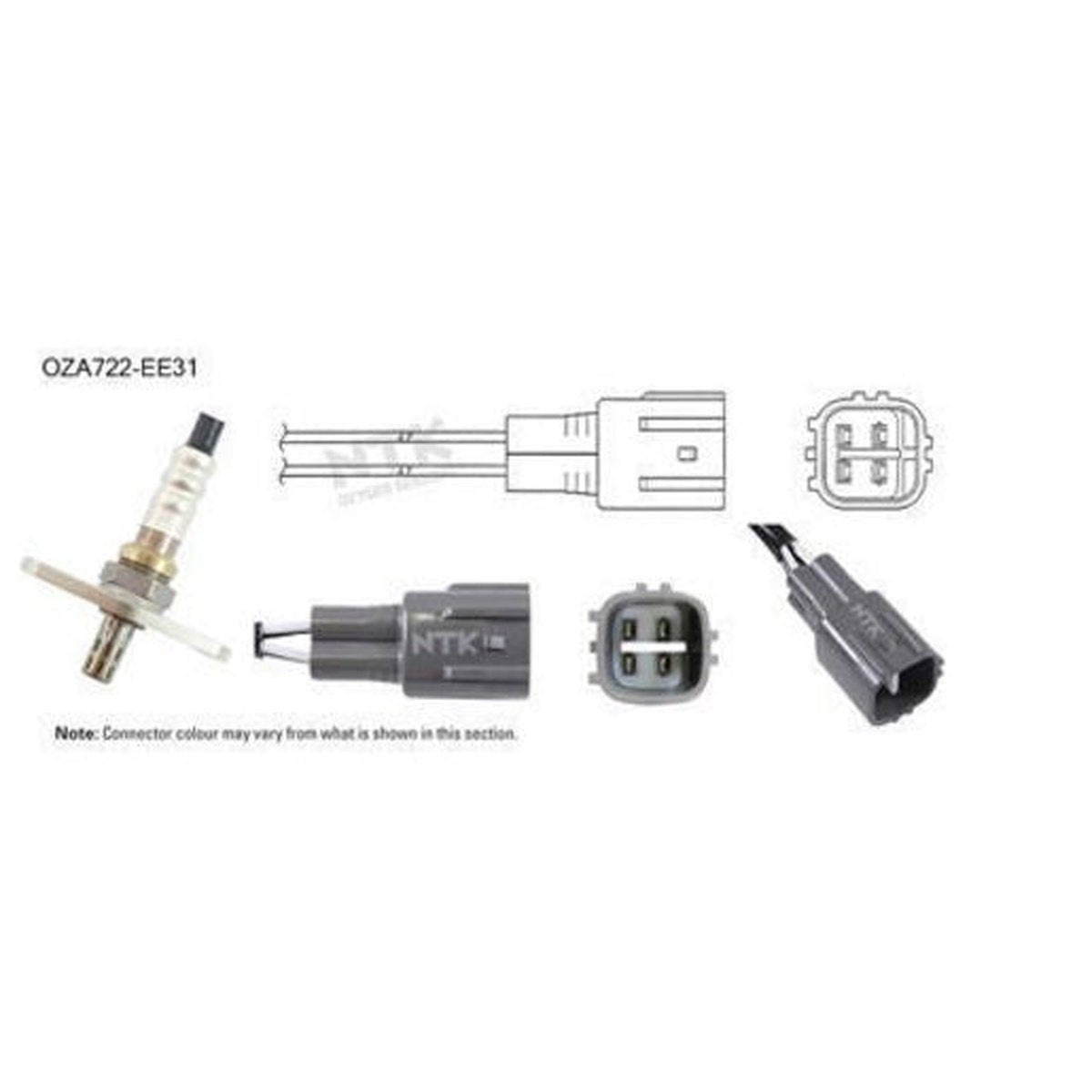 NTK Oxygen Lambda Sensor OZA722-EE31