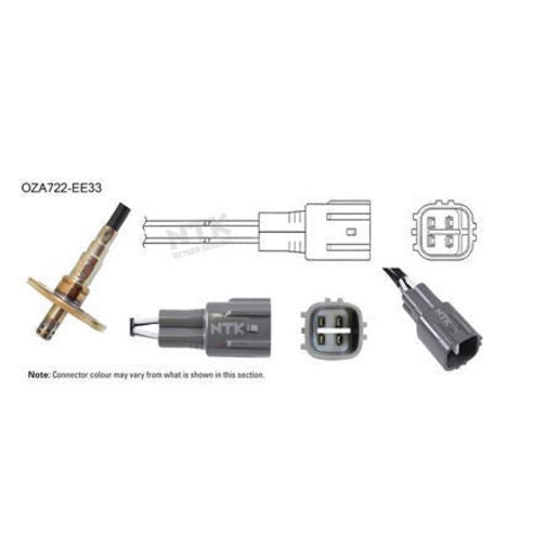 NTK Oxygen Lambda Sensor OZA722-EE33