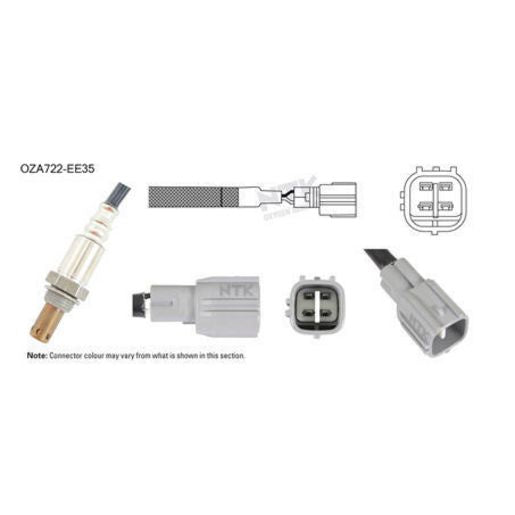 NTK Oxygen Lambda Sensor OZA722-EE35