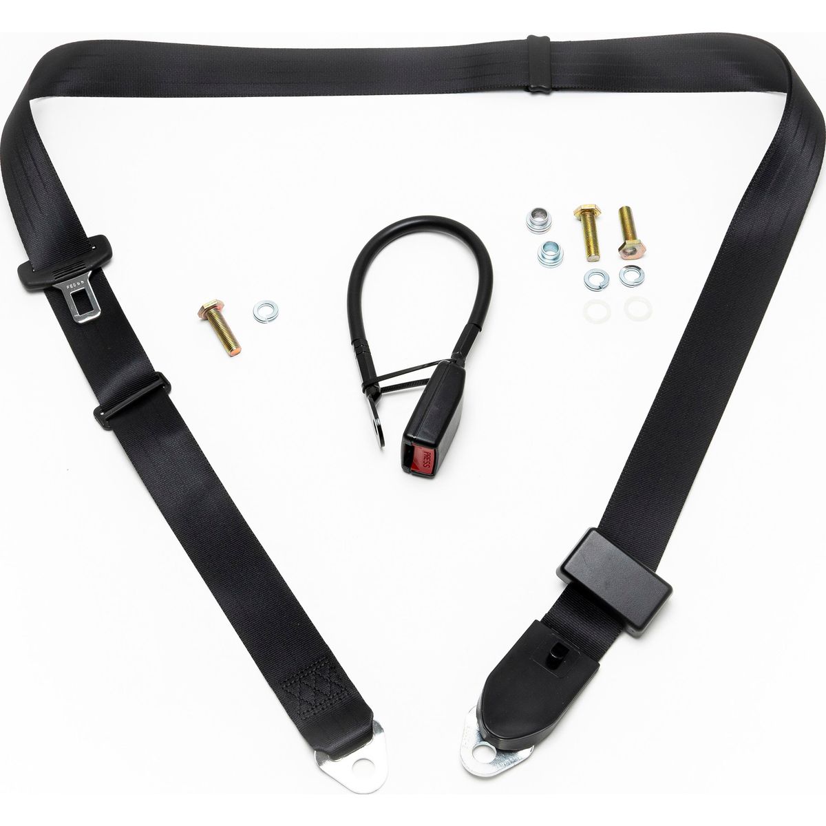 APV Seat Belt Lap Sash Belt 350mm Stalk K6537