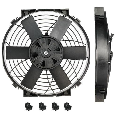 Davies, Craig 10in. Slimline Reversable Fan Straight Blade 24V W/Mounting Kit EFX0148