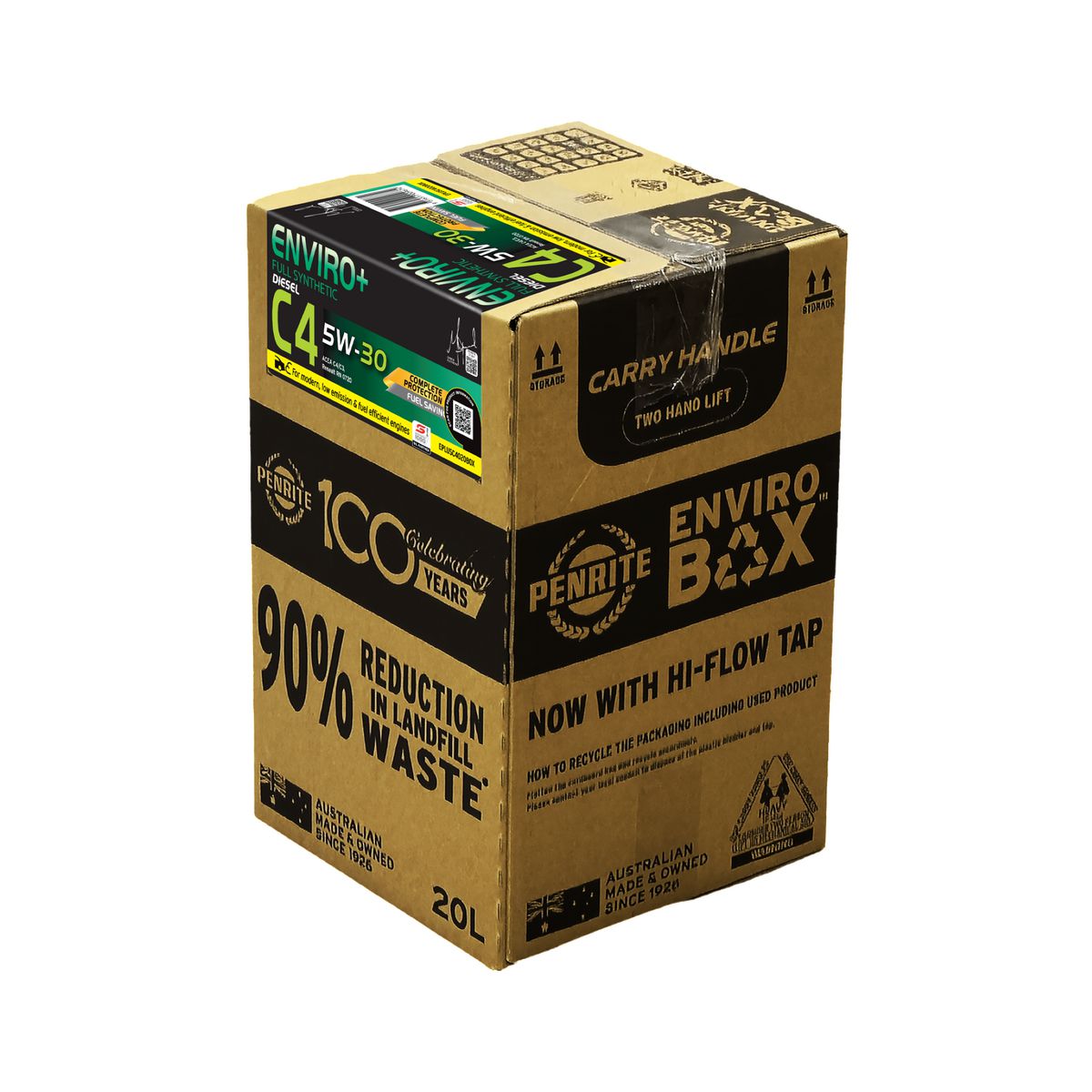 Penrite Enviro+ C4 5W-30 Engine Oil Enviro Box 20L