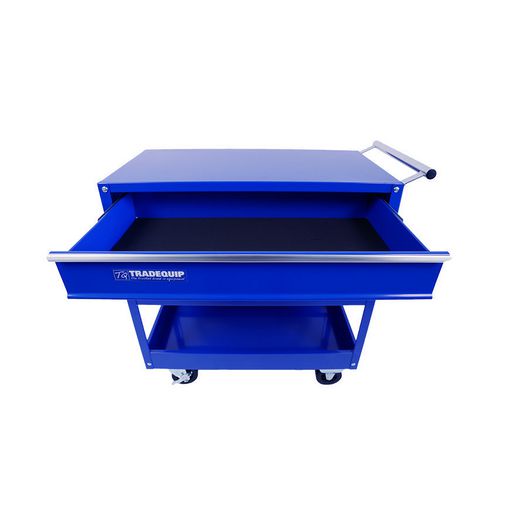 Trade Quip Workshop Tool Trolley 1 Drawer, 2 Trays 6012T