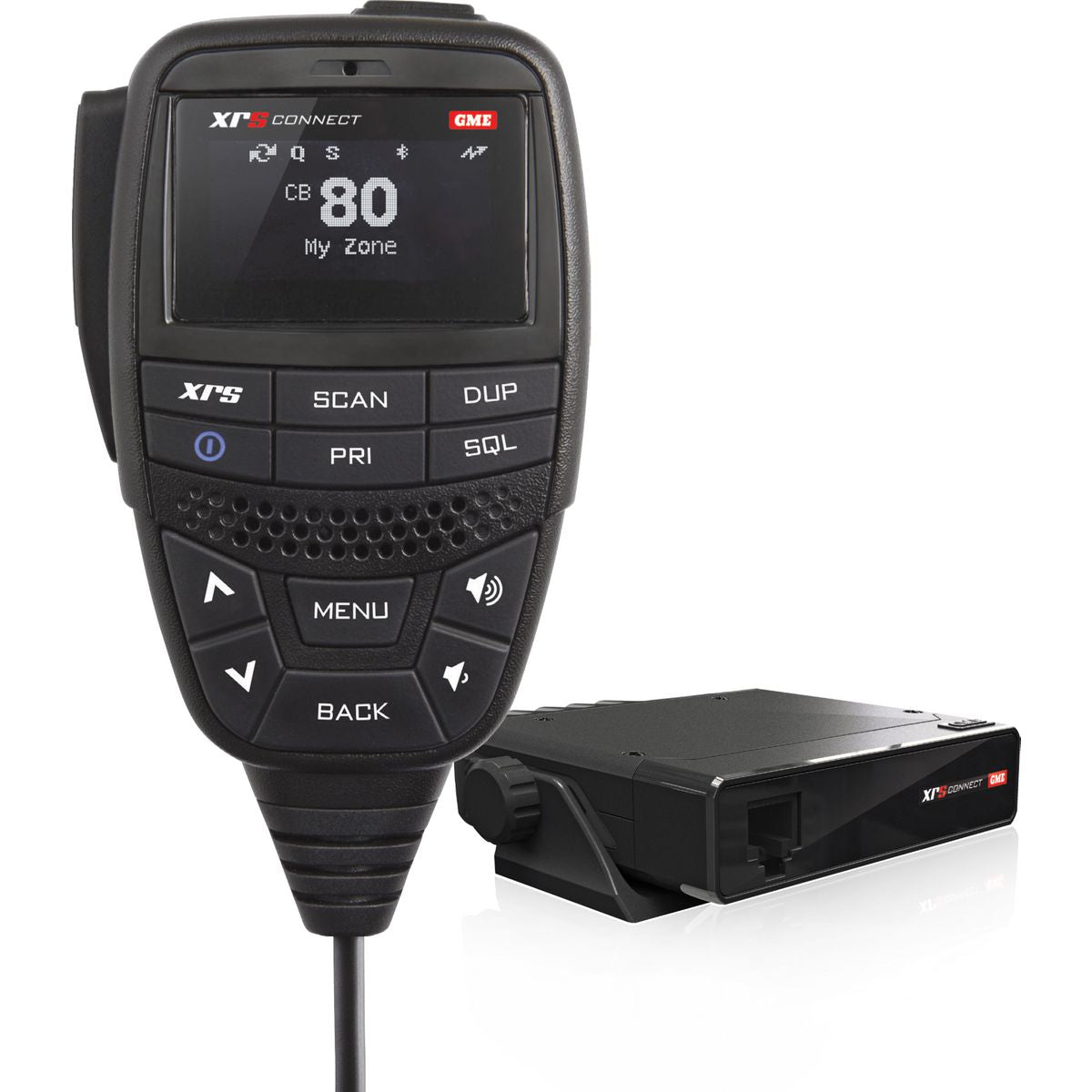 GME Super Compact XRS UHF CB Radio BT 5W 80CH XRS-330C