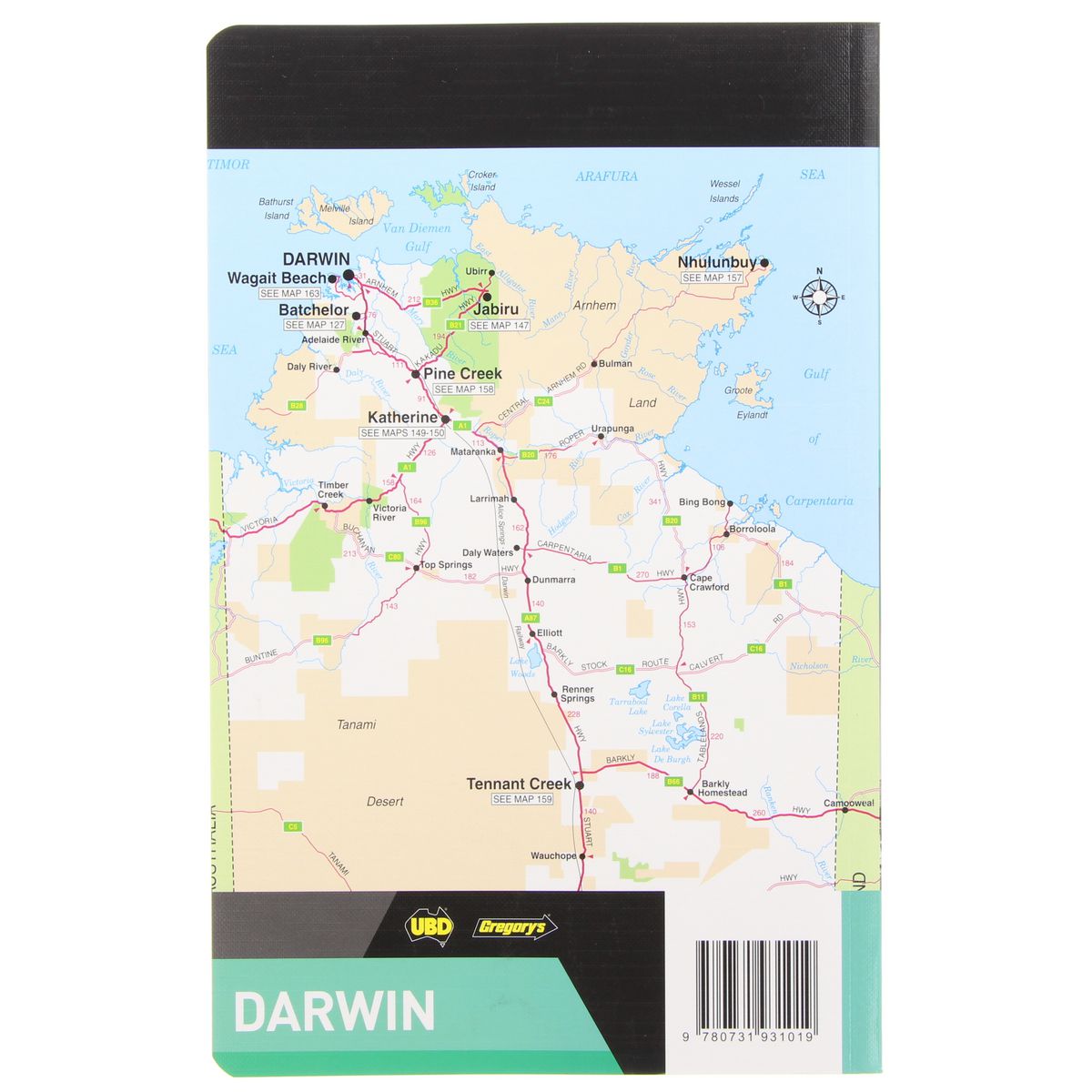 UBD Darwin Street Directory 8th Edition 9780730000000