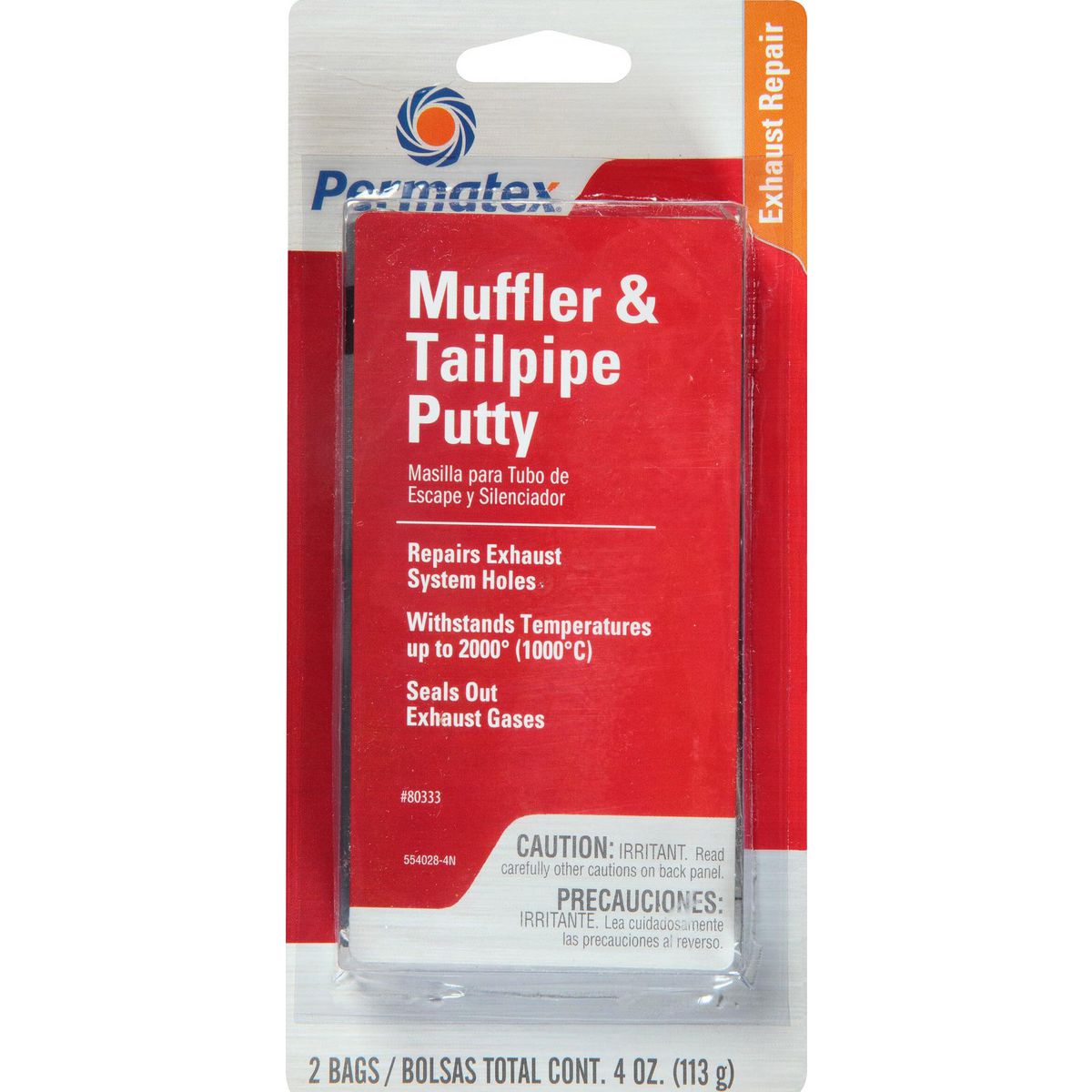 Permatex Muffler & Tailpipe Putty 113g