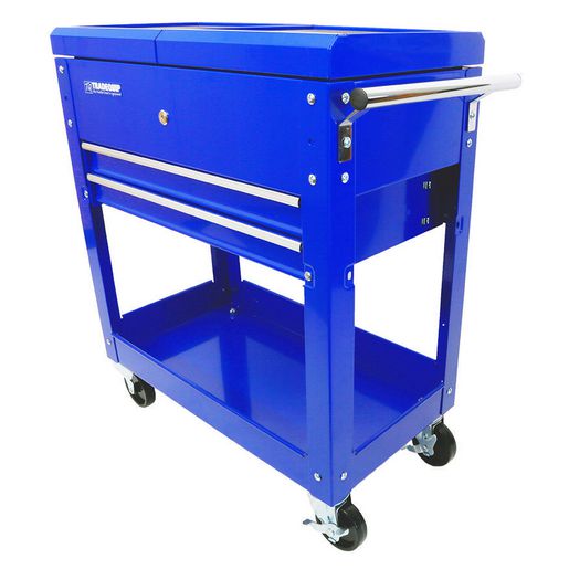 Trade Quip Workshop Tool Trolley 2 Drawer 6019T