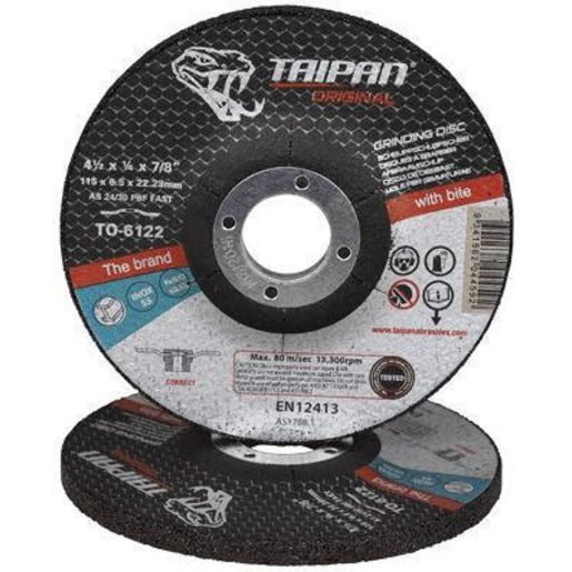 Taipan Grinding Disc Inox Fast 115Mm TO-6122