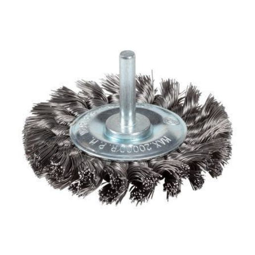 Taipan Brush-Spindle Wheel T/Knot 80Mm TO-3074