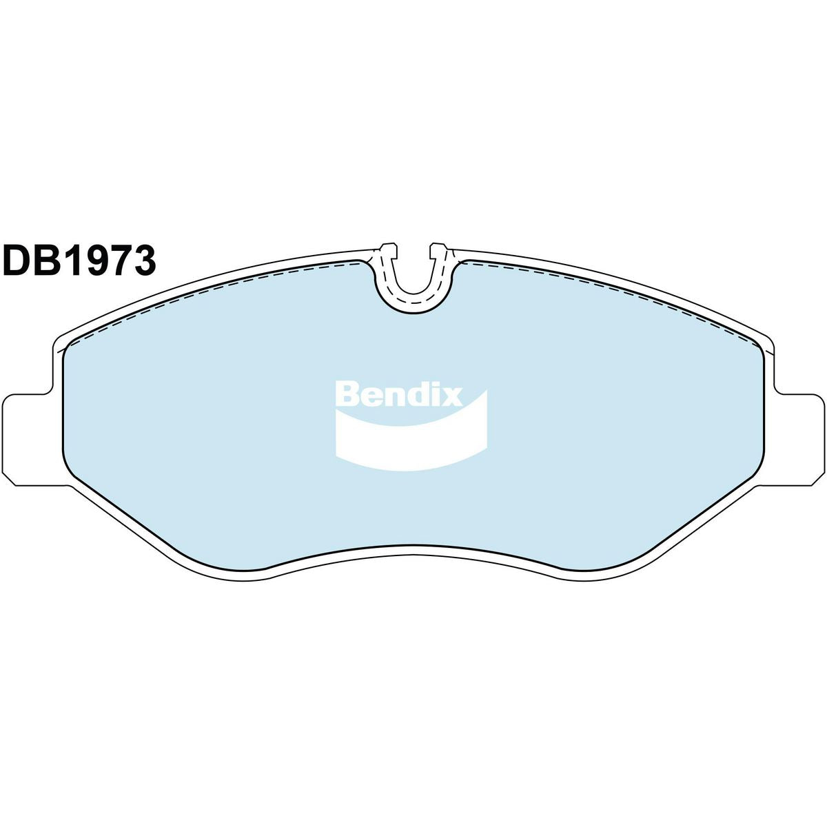 Bendix EURO Brake Pad Set Front DB1973 EURO+