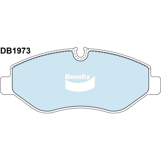 Bendix EURO Brake Pad Set Front DB1973 EURO+