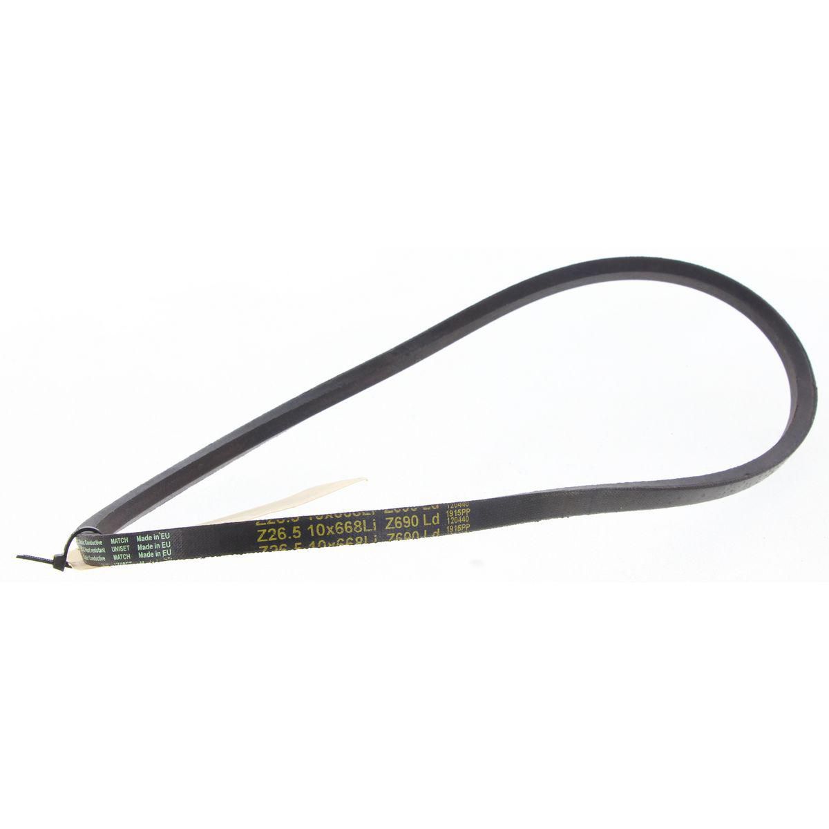 Gates Delta Z Industrial Drive Belt 10mm Top Width X 695mm Z26.5D