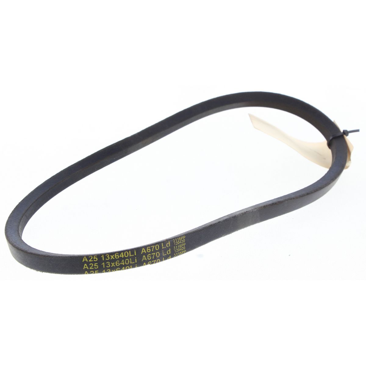Gates Delta A Section Industrial Drive Belt 13mm Top Width X 680mm A25D