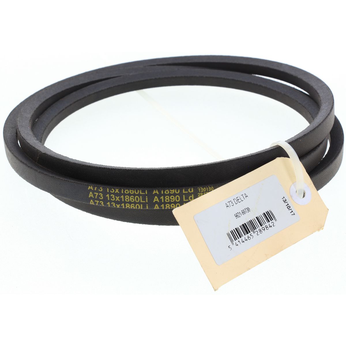Gates Delta A Section Industrial Drive Belt 13Mm Top Width X 1890Mm A73D