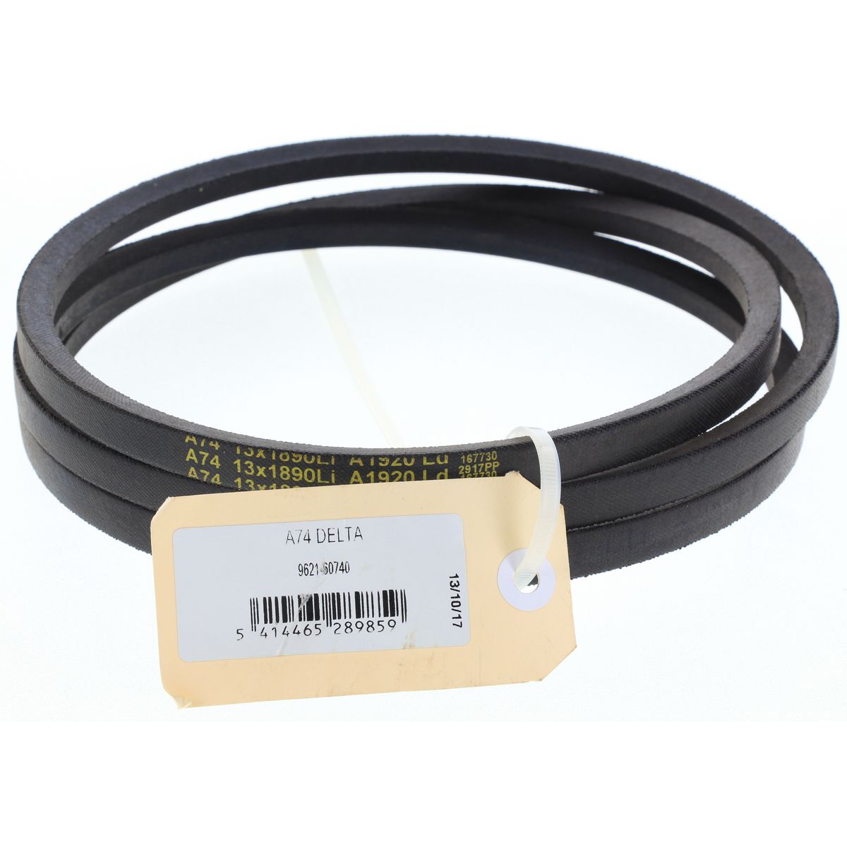 Gates Delta A Section Industrial Drive Belt 13mm Top Width X 1915mm A74D
