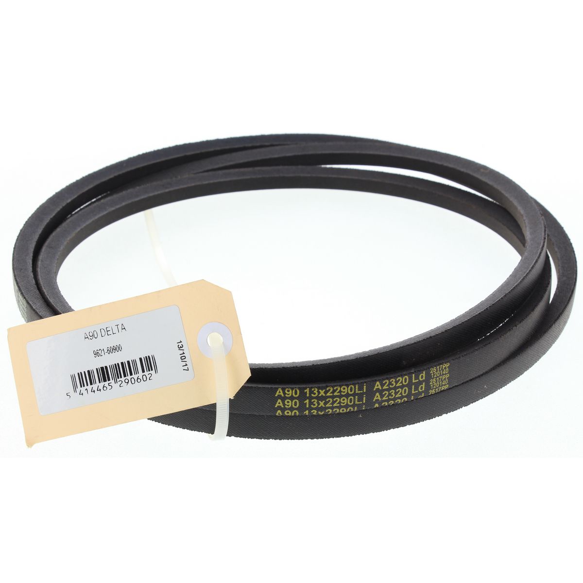 Gates Delta A Section Industrial Drive Belt 13Mm Top Width X 2325Mm A90D