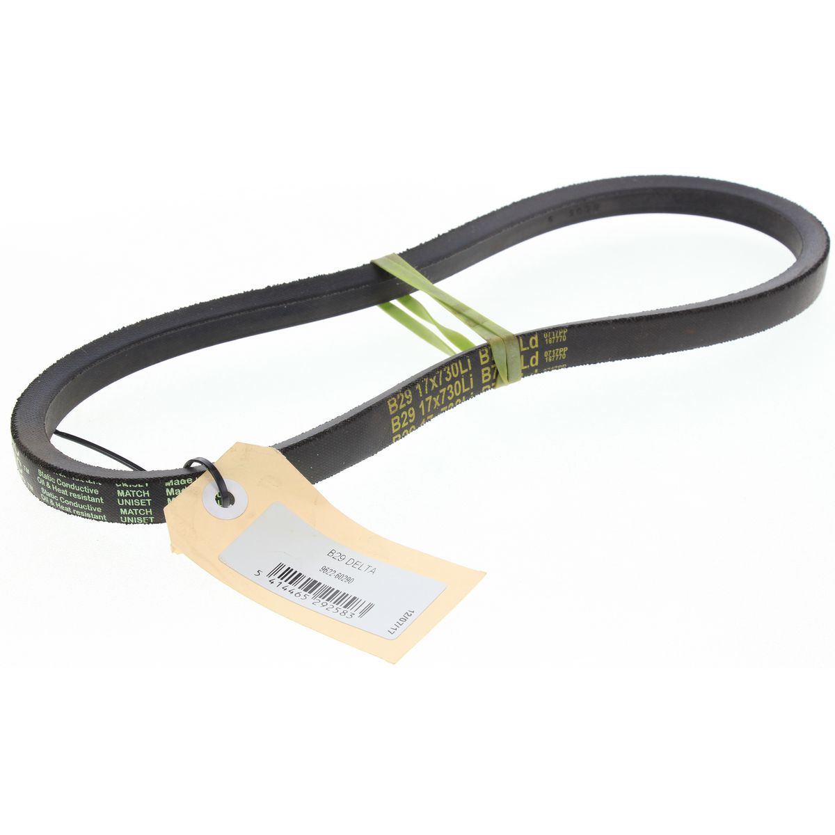 Gates Delta B Section Industrial Drive Belt 17mm Top Width X 795mm B29D