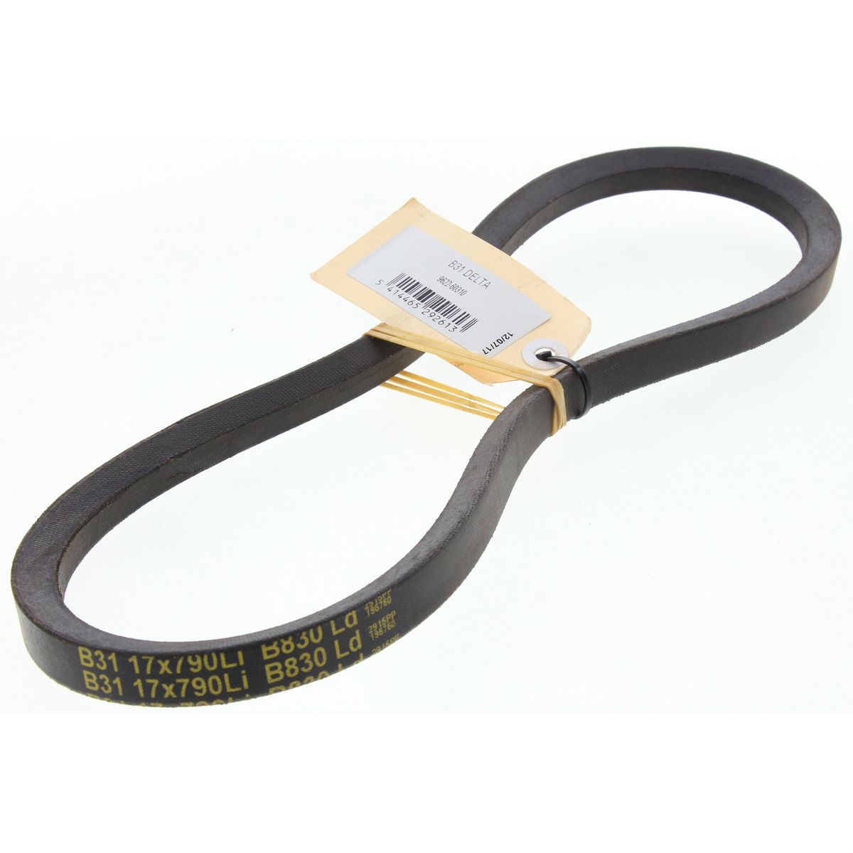 Gates Delta B Section Industrial Drive Belt 17mm Top Width X 845mm B31D