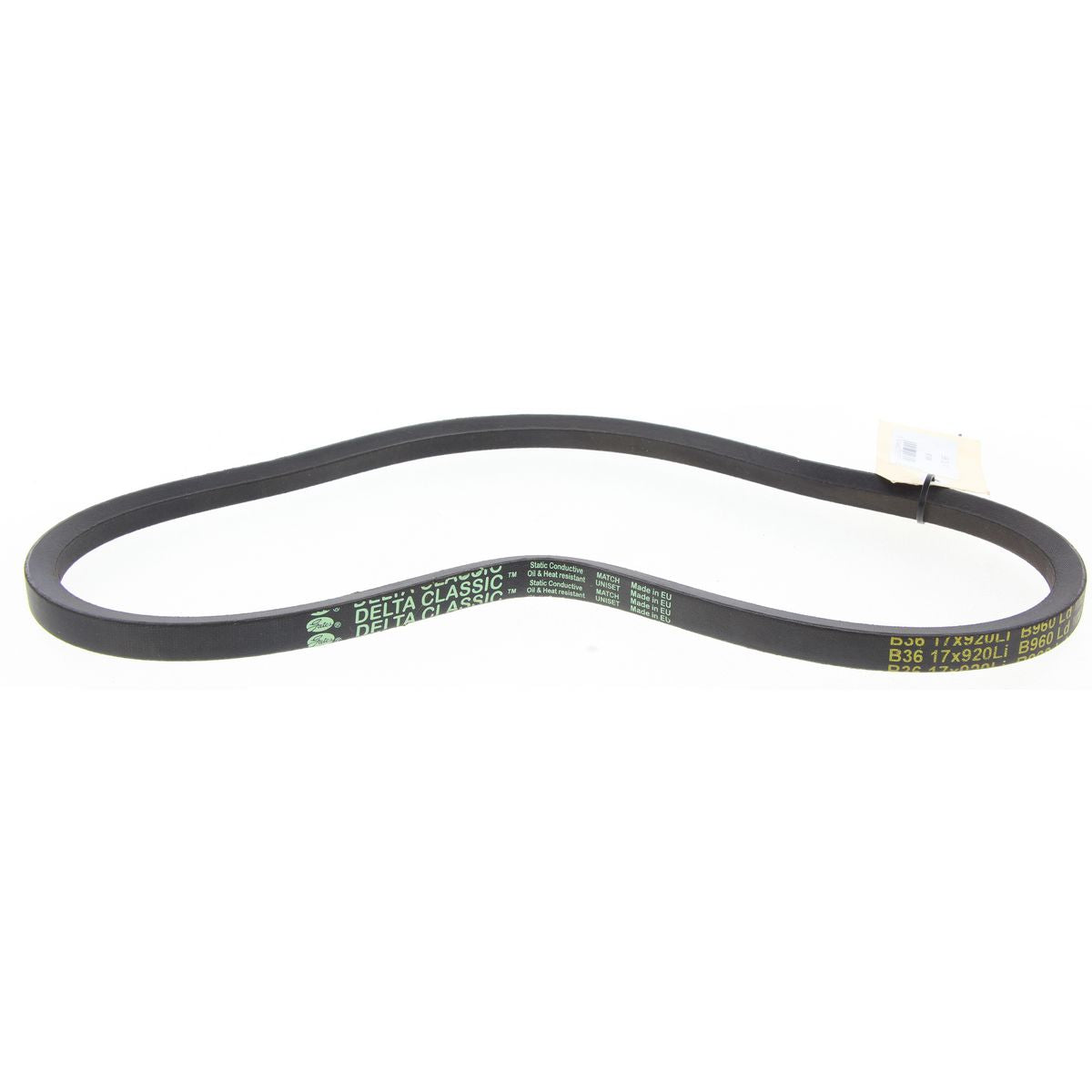 Gates Delta B Section Industrial Drive Belt 17mm Top Width X 965mm B36D