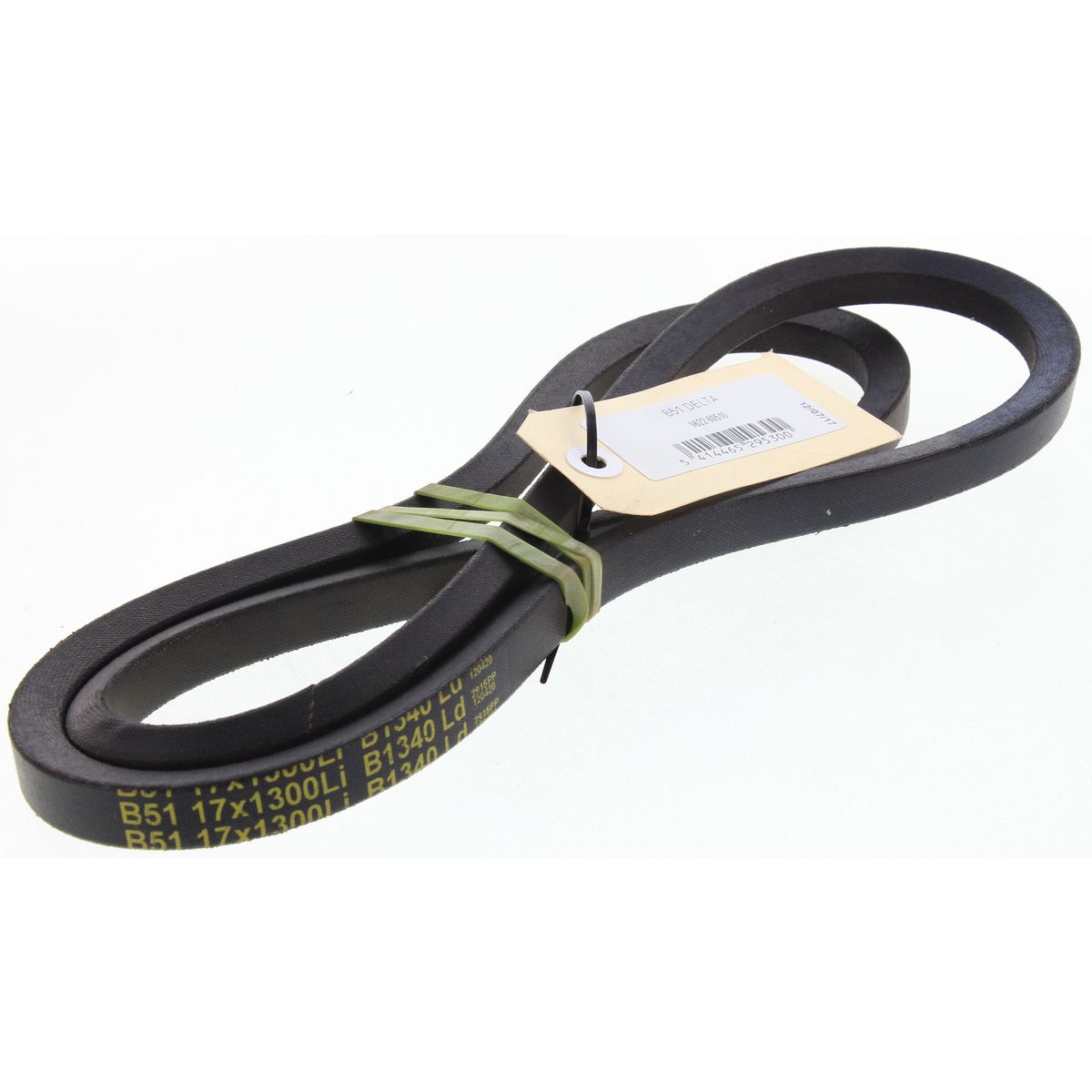 Gates Delta B Section Industrial Drive Belt 17mm Top Width X 1345mm B51D