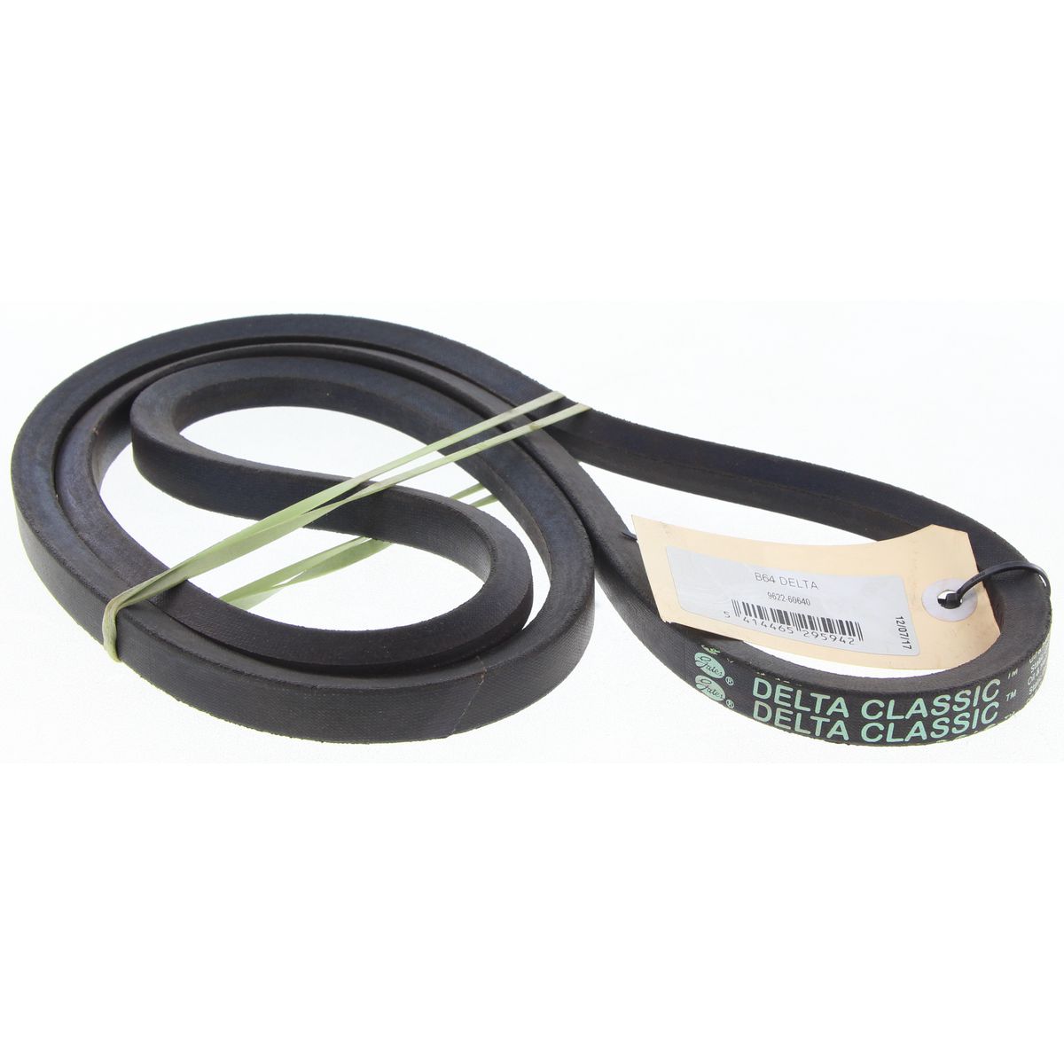Gates Delta B Section Industrial Drive Belt 17Mm Top Width X 1675Mm B64D