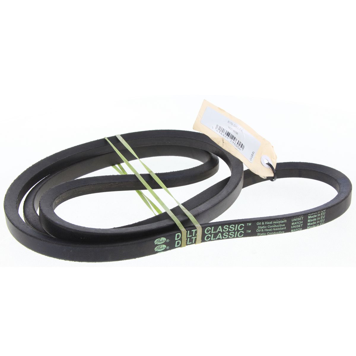 Gates Delta B Section Industrial Drive Belt 17Mm Top Width X 1830Mm B70D