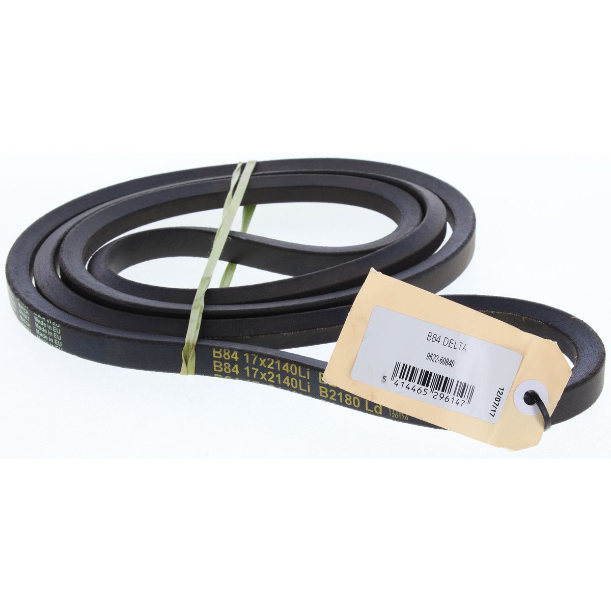 Gates Delta B Section Industrial Drive Belt 17mm Top Width X 2185mm B84D