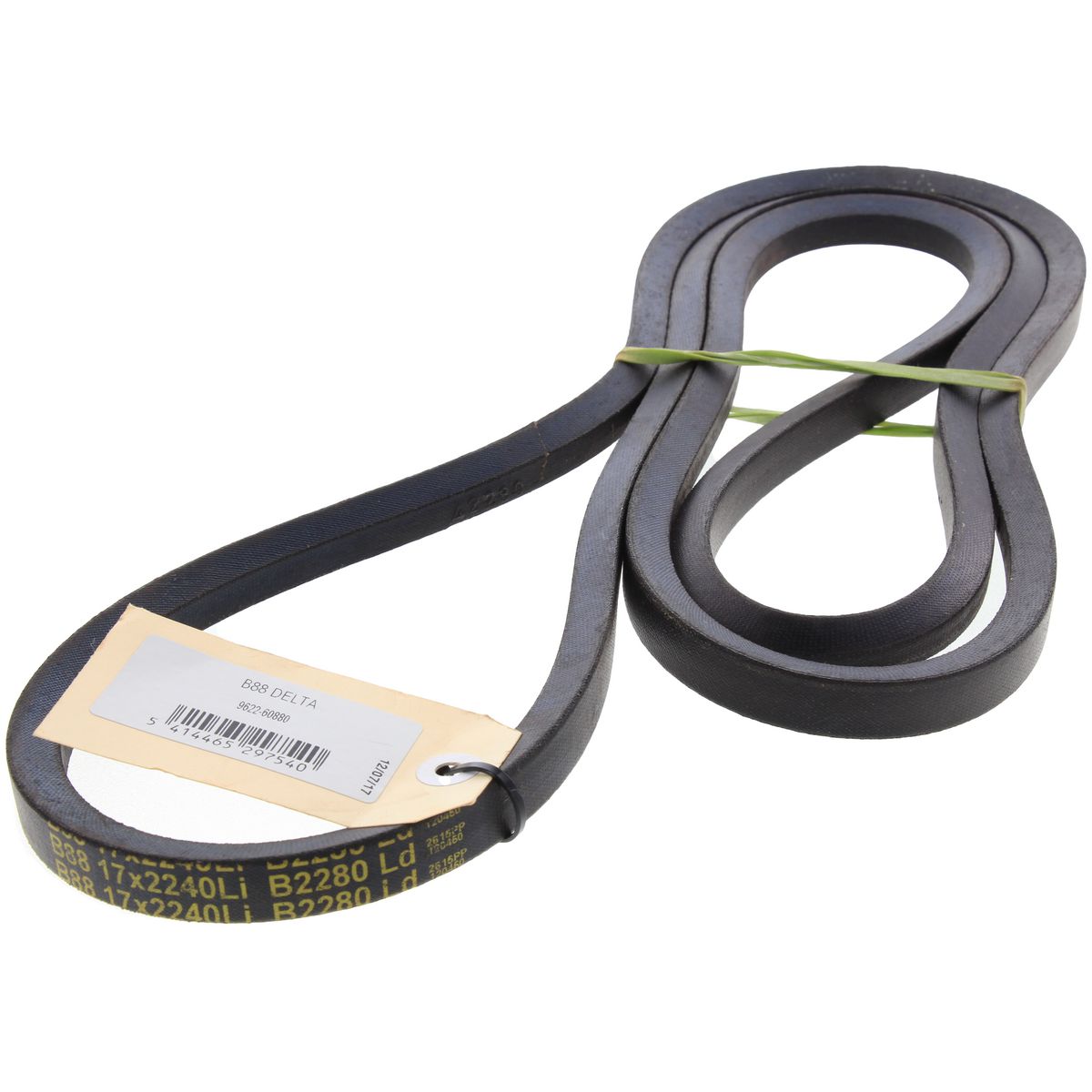 Gates Delta B Section Industrial Drive Belt 17Mm Top Width X 2285Mm B88D