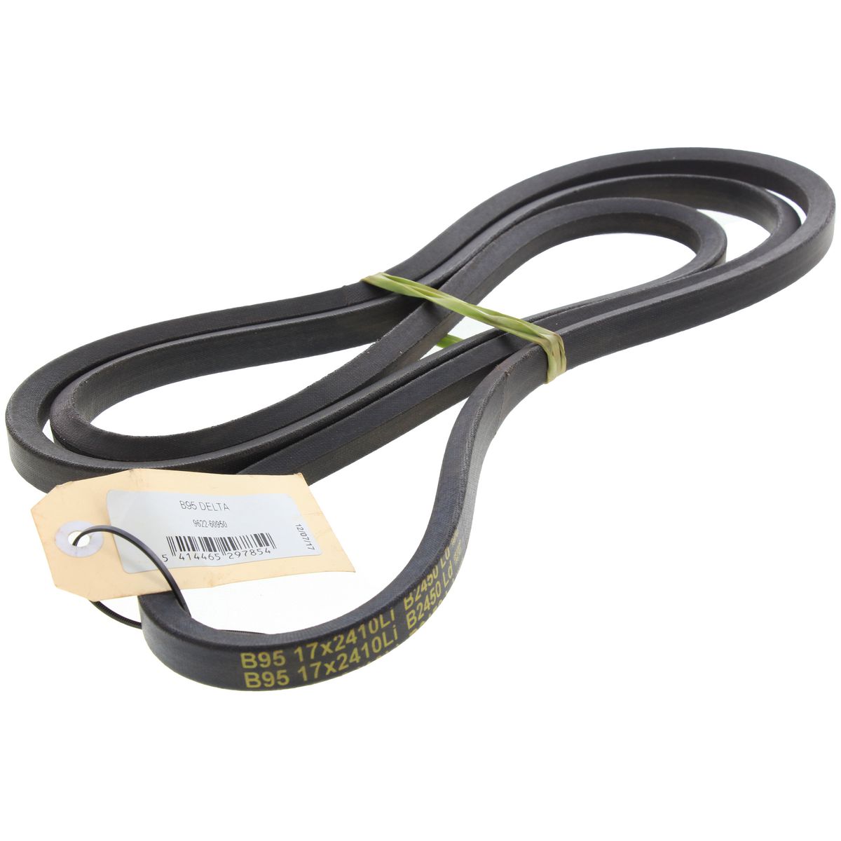 Gates Delta B Section Industrial Drive Belt 17Mm Top Width X 2465Mm B95D