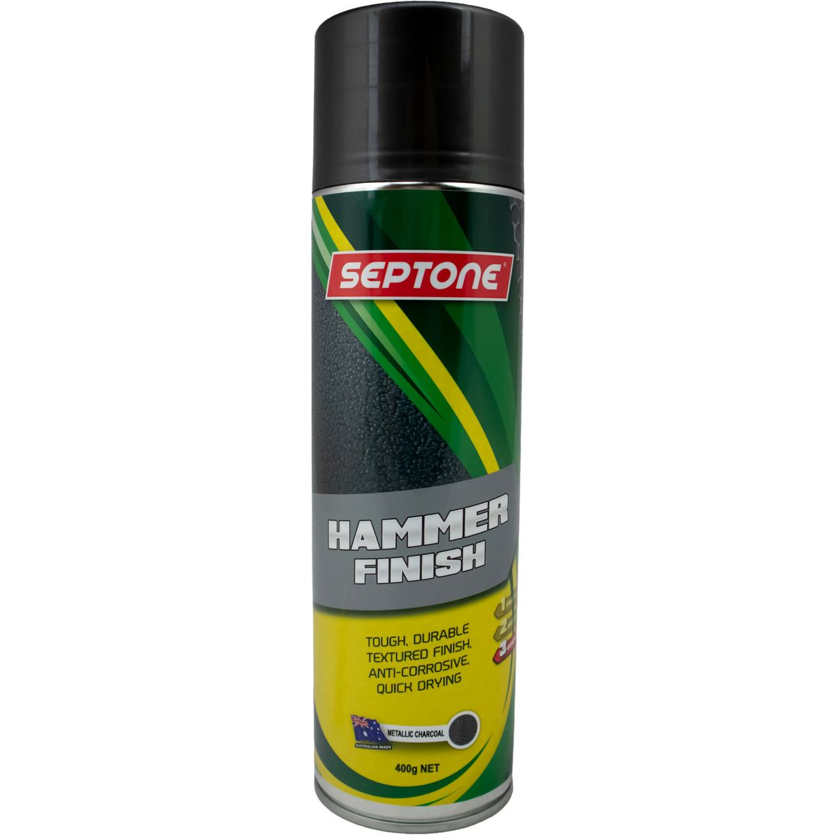 Septone Hammer Finish Charcoal 400G AAHFC400