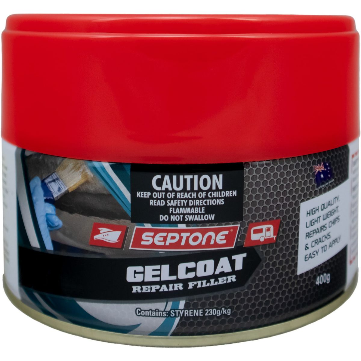 Septone Boat & Van Gelcoat Repair Filler 400G ABG400