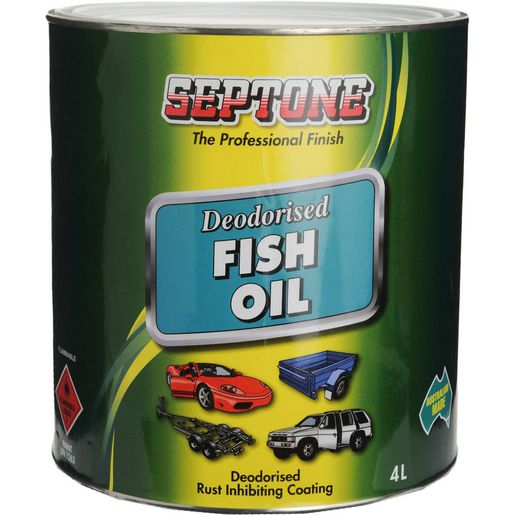 Septone Deodorised Fish Oil 4L AUFO4
