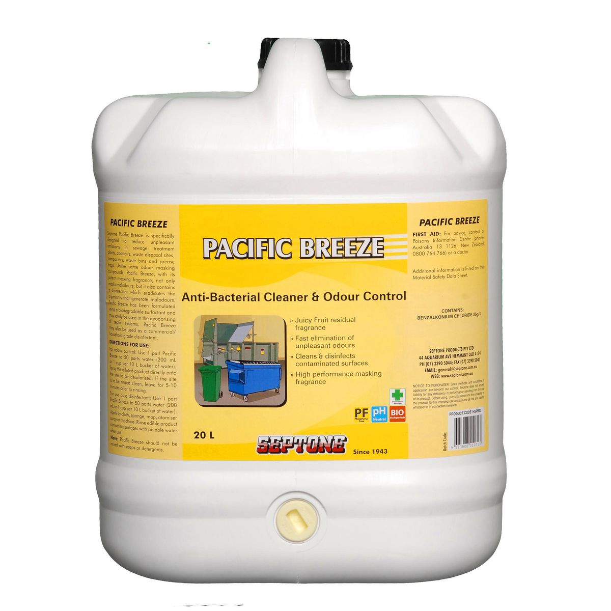 Septone Pacific Breeze 20L HSPB20