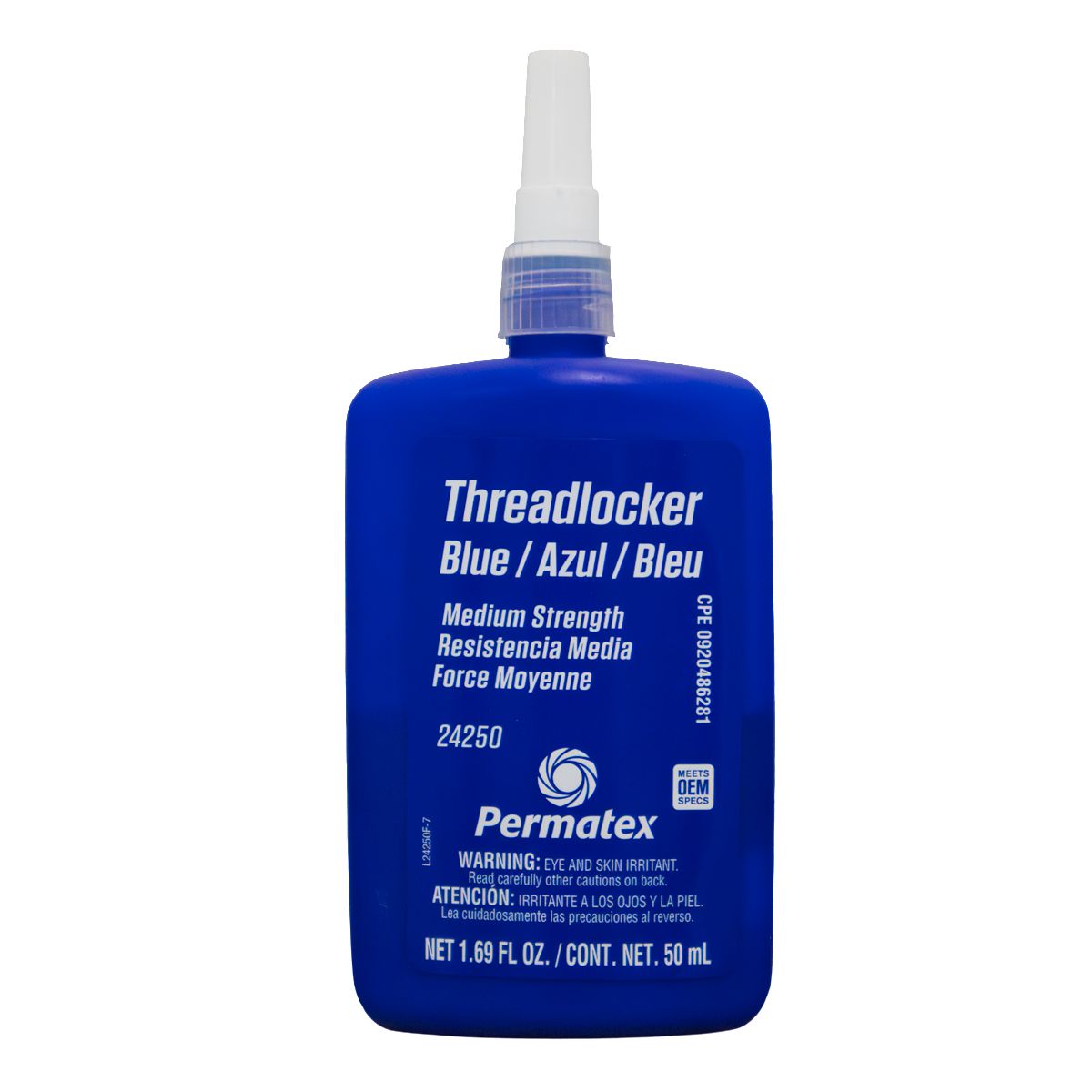 Permatex Medium Strength Threadlocker Blue 50ml PX24250