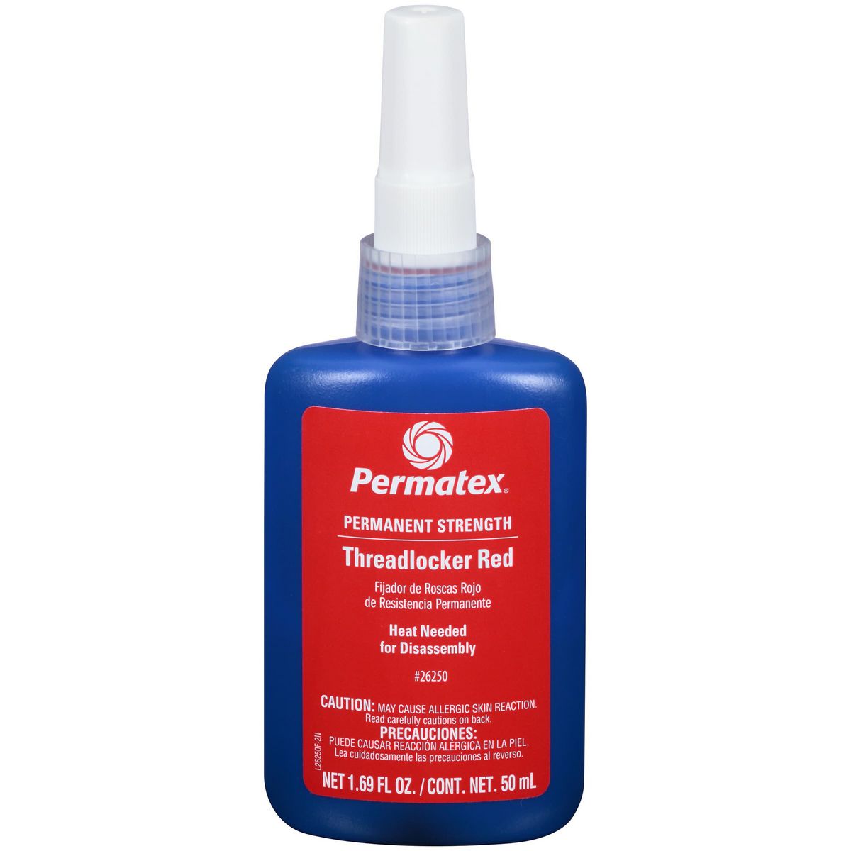 Permatex Permanent Strength Threadlocker Red 50ml