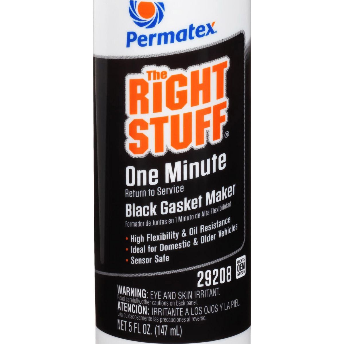 Permatex The Right Stuff Black Gasket Maker 147ml PX29208