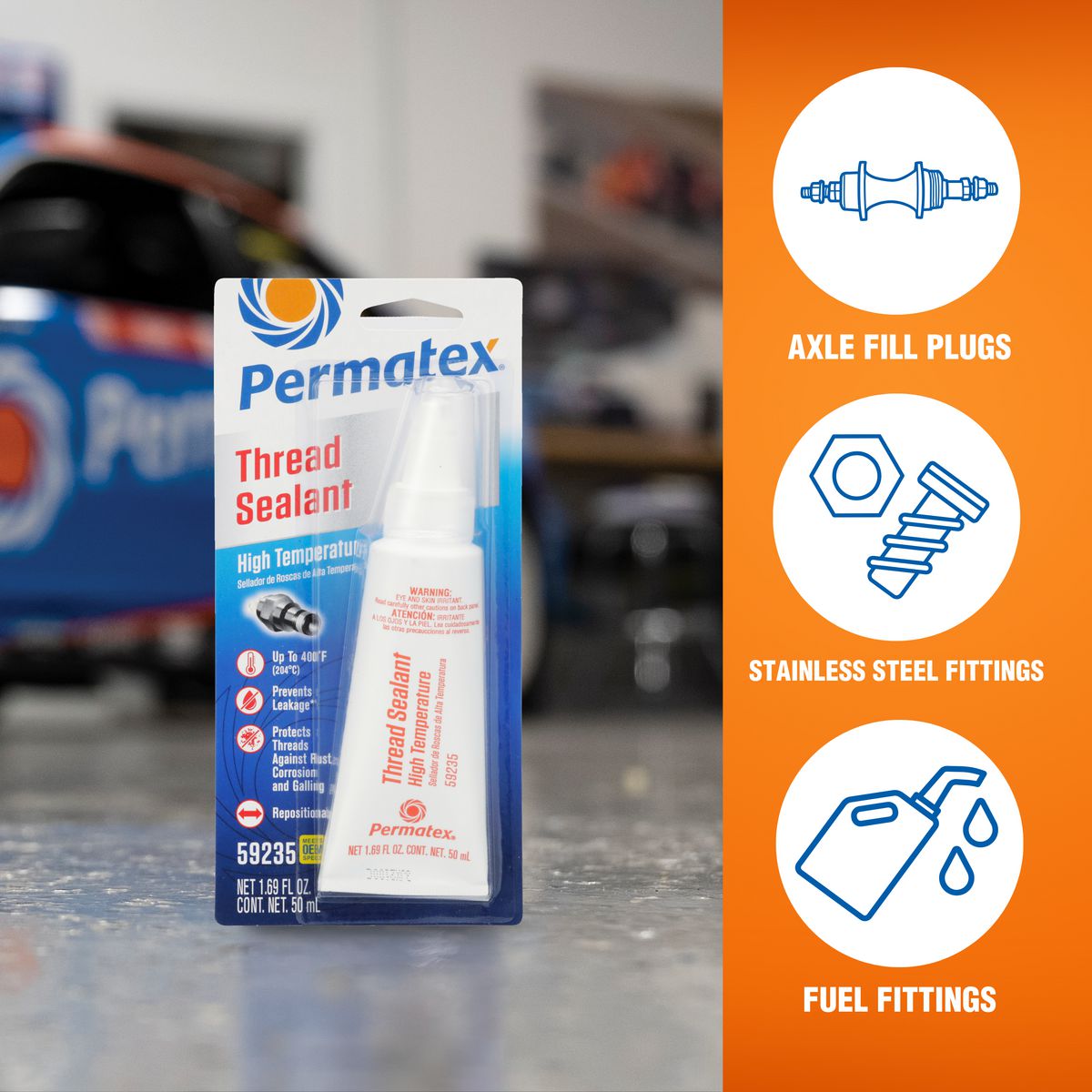 Permatex High Temperature Thread Sealant 50ml