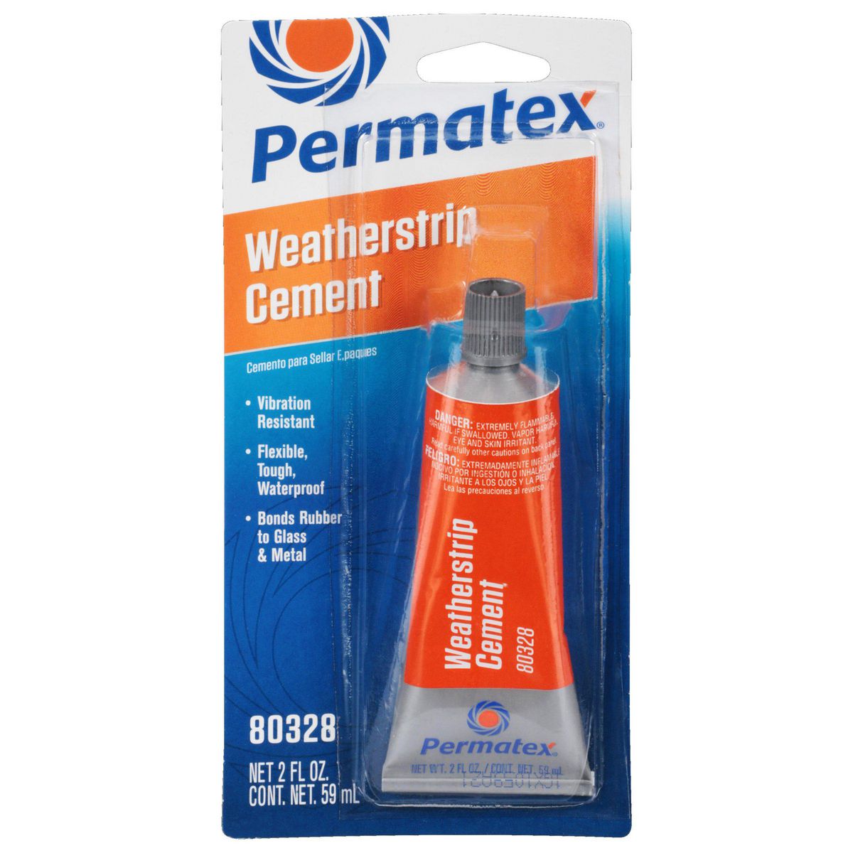 Permatex Weatherstrip Cement 59ml
