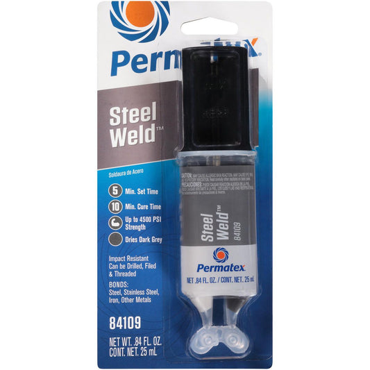Permatex Steel Weld Epoxy 25ml PX84109