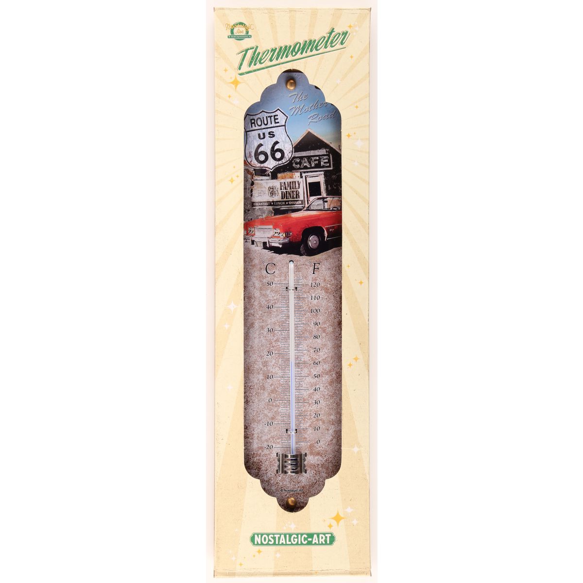 IQ Merchandising Route 66 Thermometer 80132
