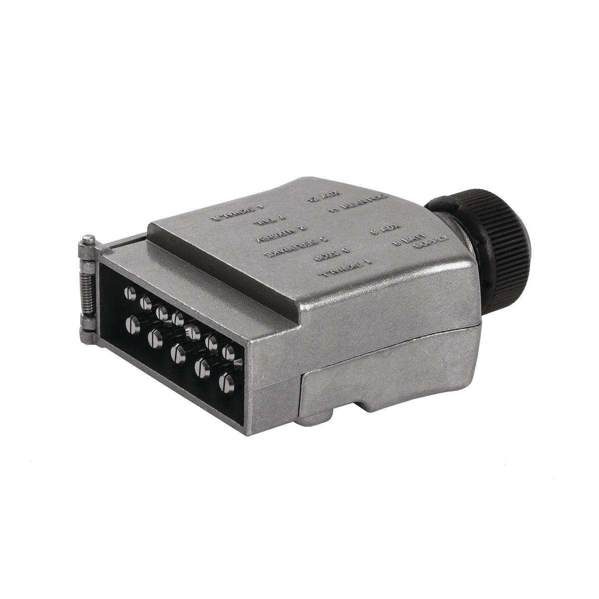 KT Cables Trailer Plug 12 Pin Flat KT1244